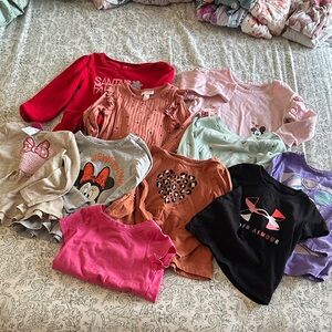 Girls 2T 24mo Shirts Bundle